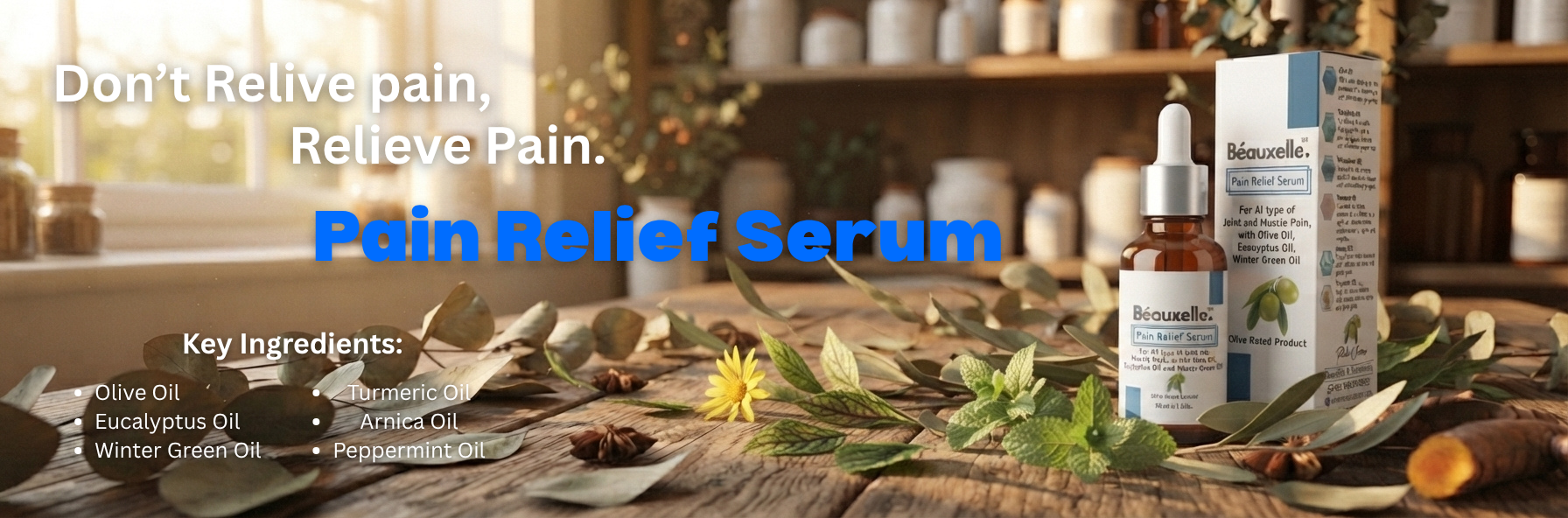 Pain Relief Serum